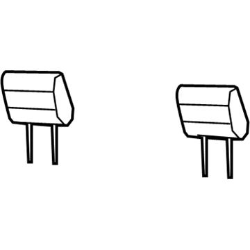 Mopar 1MJ781J3AA Headrest, Rear