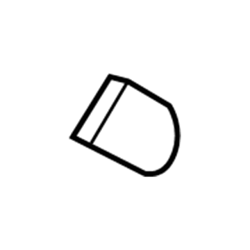 Mopar 1DQ37BD5AA Anchor Cover, Gray, Driver Side