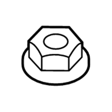 Jeep 6104720AA Gear Assembly Nut