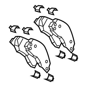 2022 Ram 2500 Brake Pad - 68461656AC