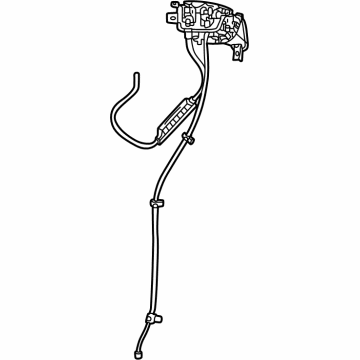 Jeep 6QY84TX7AC Release Cable