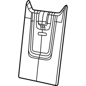 Jeep 6QY91TX7AB Armrest Base