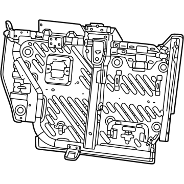 Jeep 68281195AH Seat Back Frame