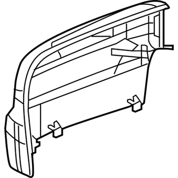 2019 Ram 1500 Mirror Cover - 6RP45JSCAA