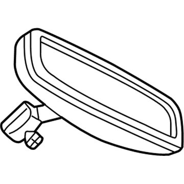 Dodge 4805572AE Mirror Assembly