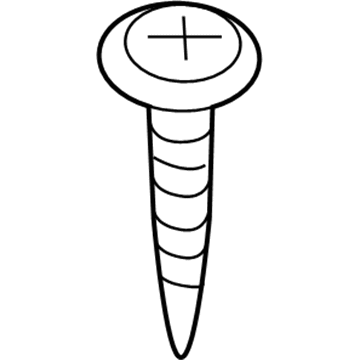 Chrysler 6104597AA Grille Screw