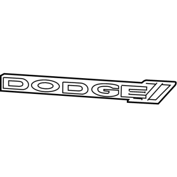 Dodge 68200506AA Nameplate