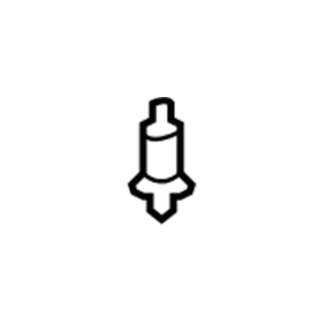 Jeep 5027550AC Support Rod Clip