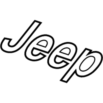 Jeep Emblem - 68364626AA