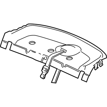 Dodge RC35TL2AG Package Tray Trim