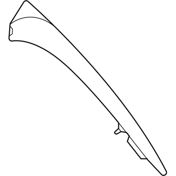 Dodge 7MU75LXHAA Side Spoiler