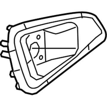 Chrysler 1YZ42DX9AC Handle Bezel