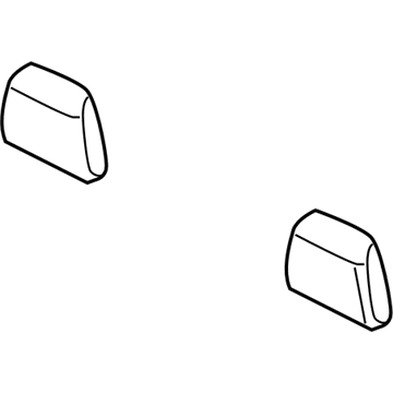 Dodge 1EY681D5AA Headrest