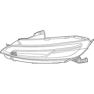 Jeep 68321886AC Daytime Run Lamp