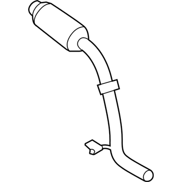 Chrysler 4581700AJ Converter & Pipe