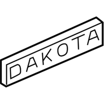 Mopar 5EW53CA1AB Decal, Silver