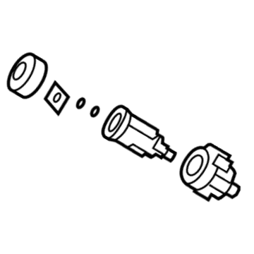 Jeep 68001713AA Lock Cylinder