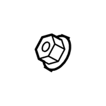 Jeep 6508936AA Handle, Outside Nut