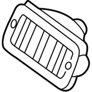 Jeep 55157032AA Parking/Turn Lamp