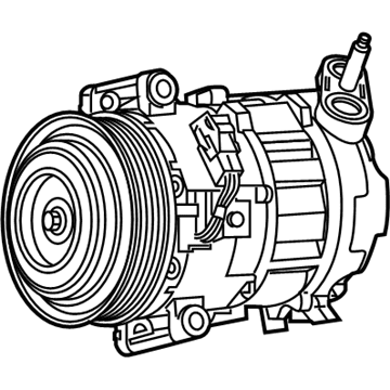 Ram 68477449AA Compressor Assembly