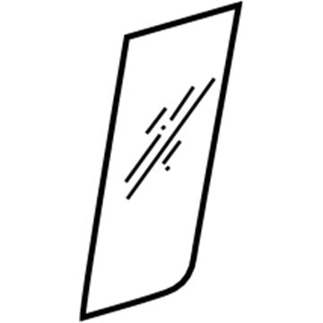 Dodge 55257230AE Vent Glass