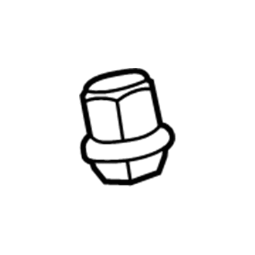 Jeep 6509769AA Wheel Nut