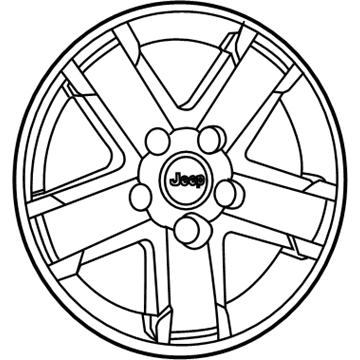 Jeep Wheel Cover - 5HT59SZ0AC