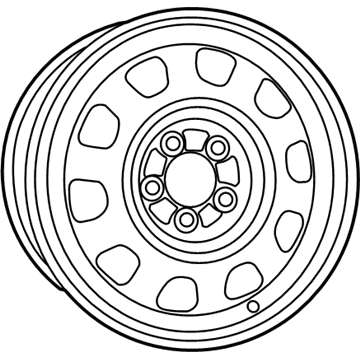 Dodge Spare Wheel - 5105032AB