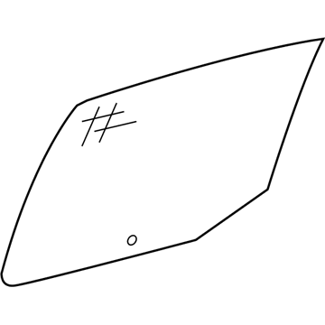 Chrysler 5074574AB Door Glass