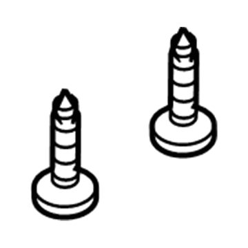 Mopar 6507843AA Headlamp Assembly Mount Bolt Mopar 6507843AA Headlamp Assembly Mount Bolt