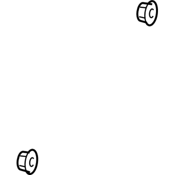 Dodge 6104717AA Stabilizer Link Nut