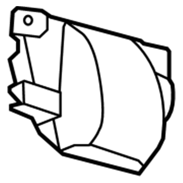 Chrysler 5065661AF Latch Cover