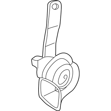 Chrysler 5026129AA Lower Note Horn