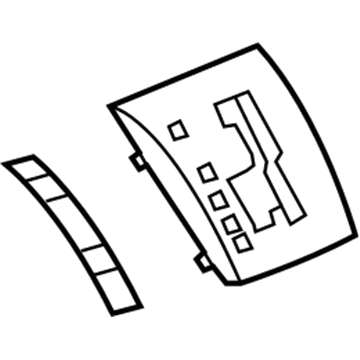 Jeep 1AW70DX9AB Bezel