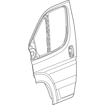 Ram 68580463AA Door Shell