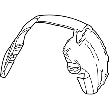 Dodge 55276313AB Splash Shield