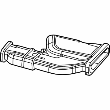 Jeep 68379755AD Floor Duct
