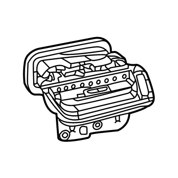 Mopar 6PK921ZLAB Air Vent Grille