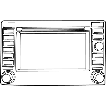 Dodge 82208653AN Radio