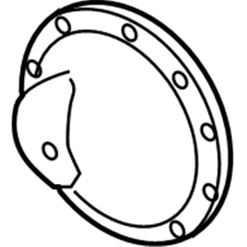 Dodge 52069713AB Differential Cover