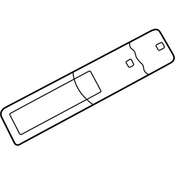 Mopar 52059162AE Storage Bag, Rear Mopar 52059162AE Storage Bag, Rear