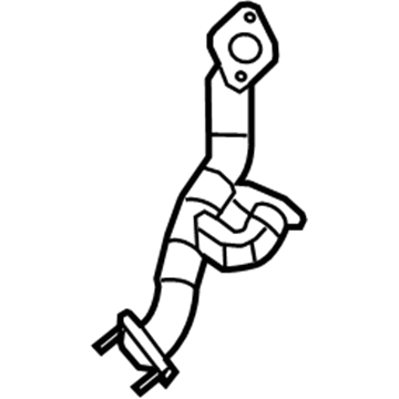 Dodge Avenger Exhaust Pipe - 5085329AD