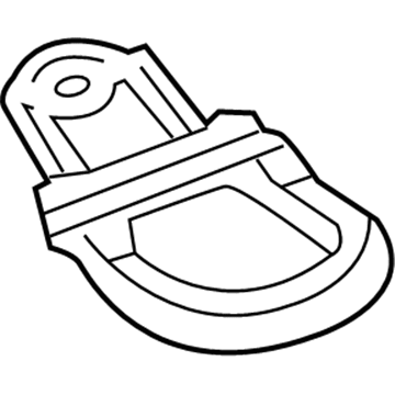 Chrysler 55398121AA Tow Hook