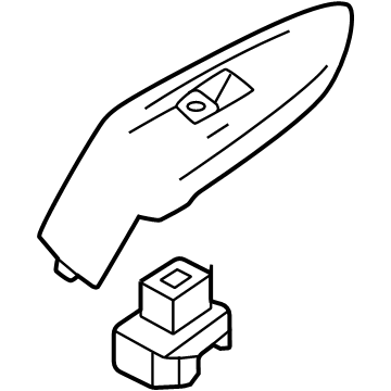 2023 Dodge Hornet Power Window Switch - 7MU57LXHAA