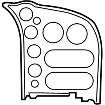 Dodge XT23DX9AA Center Bezel