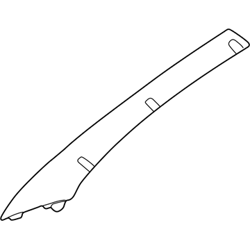 Chrysler RC24TL2AG Windshield Pillar Trim