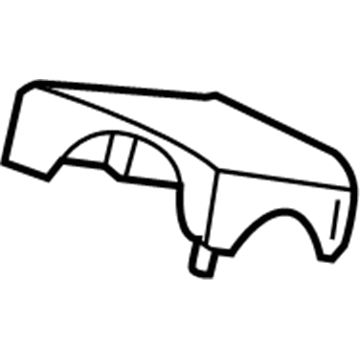 Dodge Ram 1500 Van Steering Column Cover - 5FP98DX9