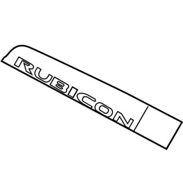 Jeep 6CH49RXFAA Decal