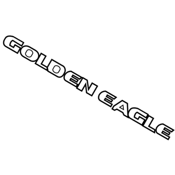 Jeep 6NJ911XFAA Decal