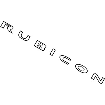 Jeep 5JC82CA1AA Decal